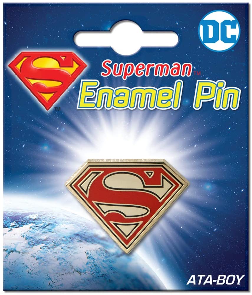 Superman Logo Enamel Pin