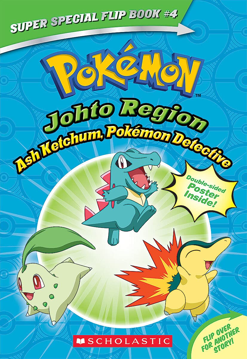 Pokémon Super Special Flip Book #4 Johto Region / Kanto Region