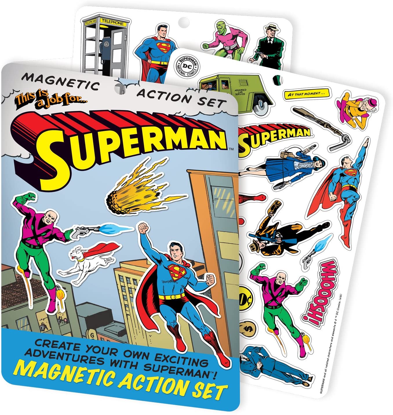 Superman Magnetic Play Set