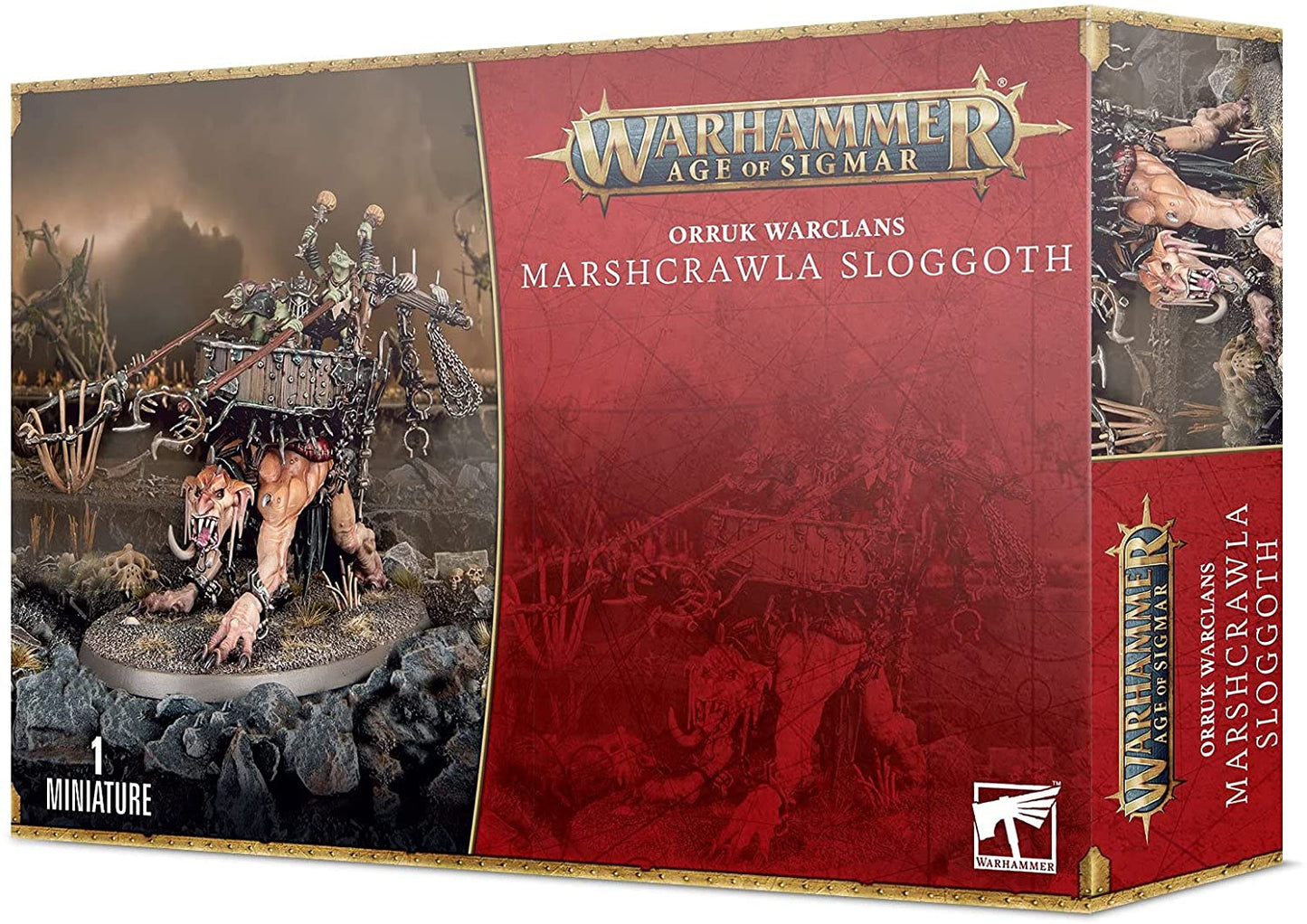Warhammer Age of Sigmar Orruk Warclans Marshcrawla Sloggoth