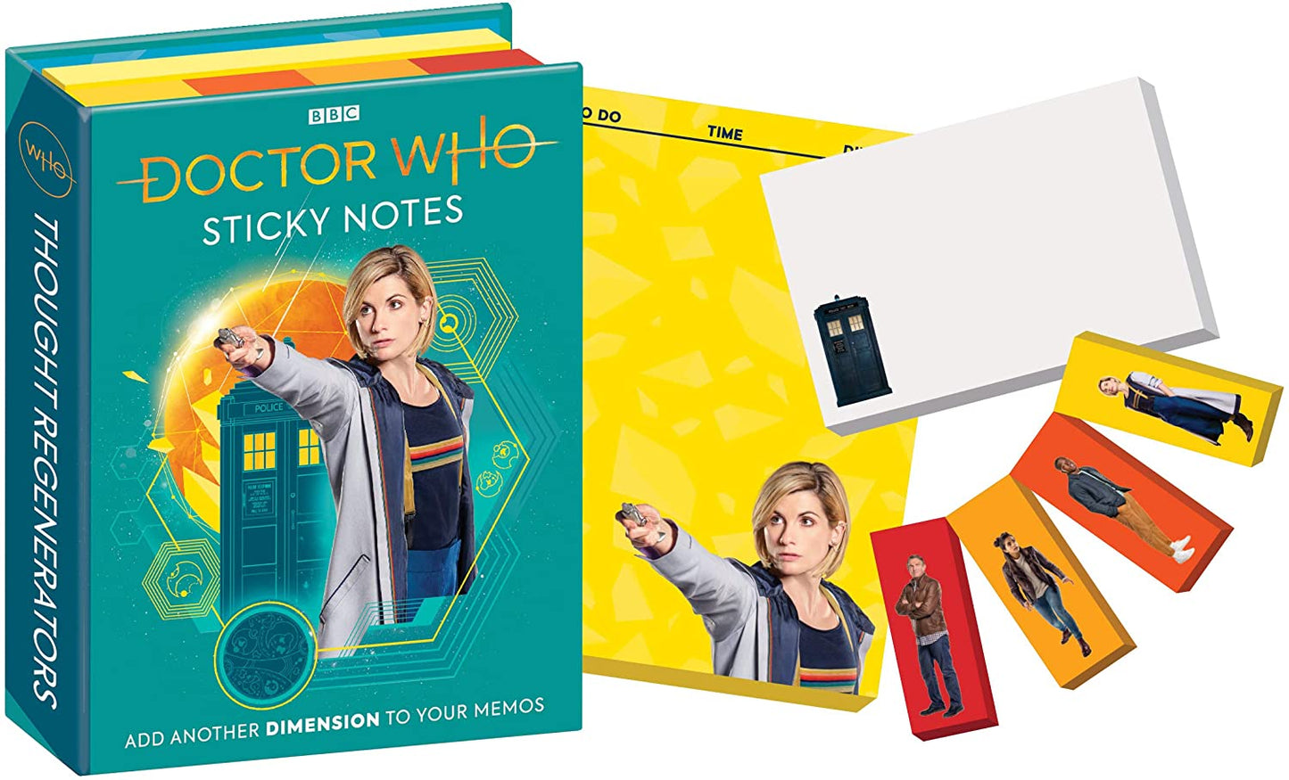 Doctor Who 13th Dr. Sticky Notes Booklet