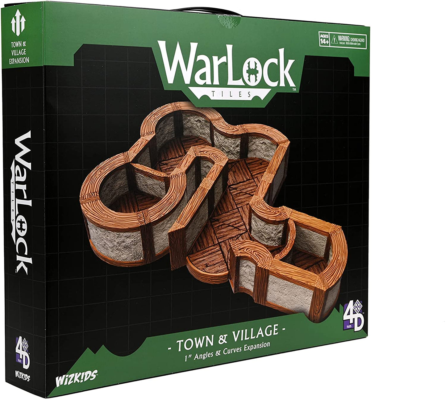 Warlock Tiles Expansion Pack 1" Town & Village Angles & Curves