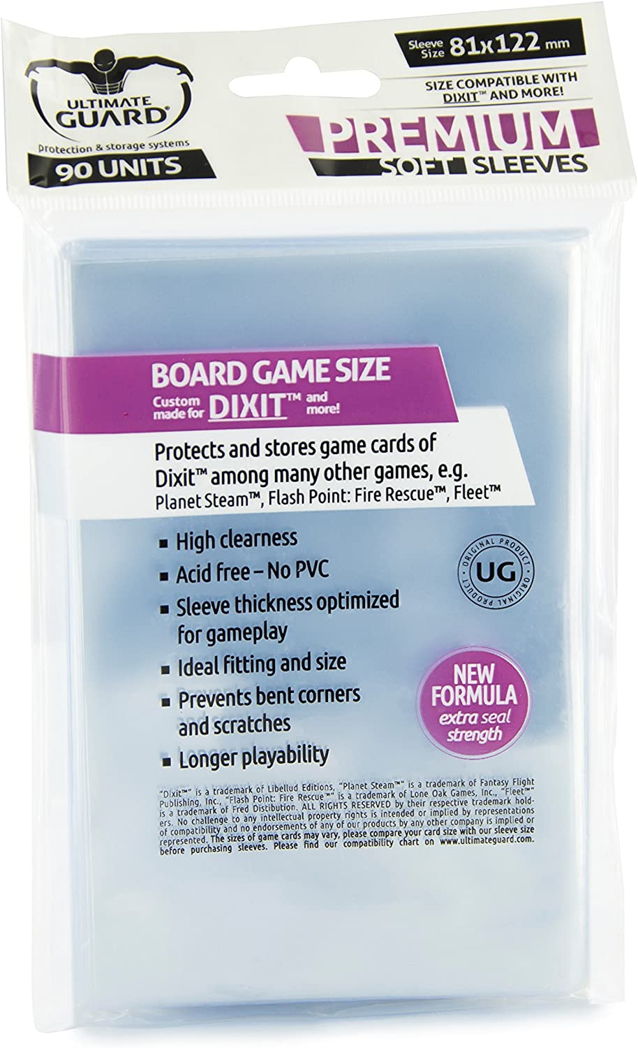 Ultimate Guard Board Game Dixit Size Sleeves (90 Count)
