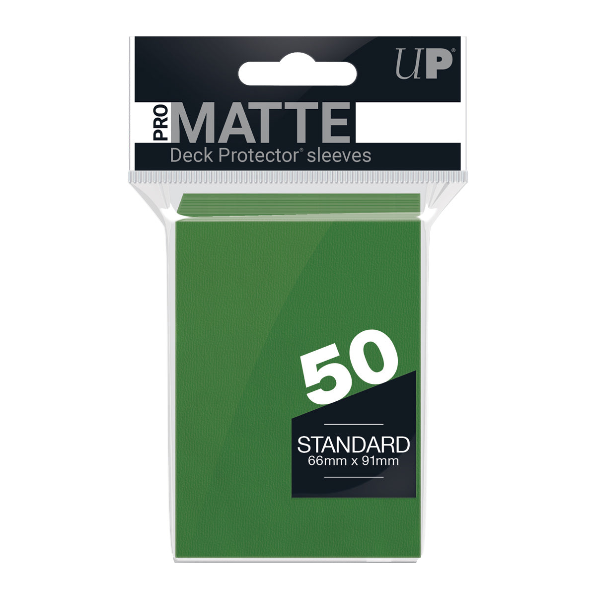 Pro Matte Green Standard Sleeves 50ct