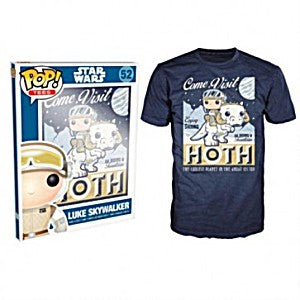 T-shirt Pop Luke On Hoth Medium