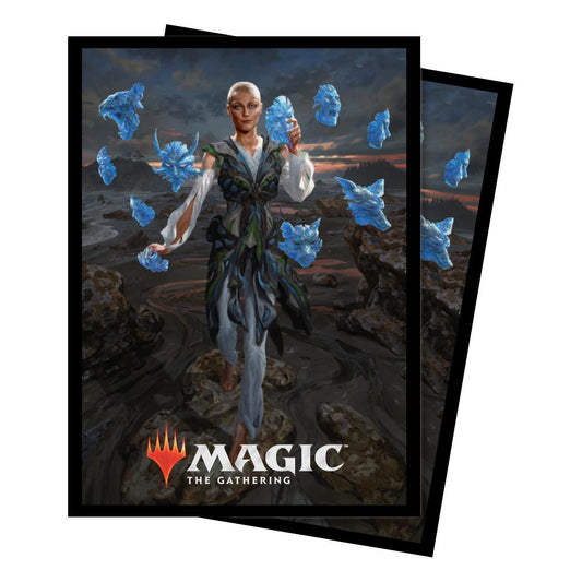 Magic the Gathering Sleeves Commander 2018 Estrid The Masked (100 Count)