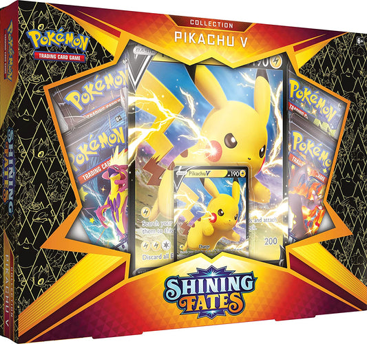 Pokemon TCG Shining Fates Pikachu V Collection Box
