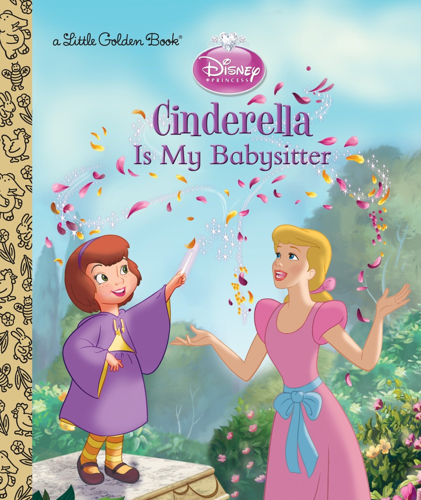 Little Golden Book Disney Cinderella is My Babysitter