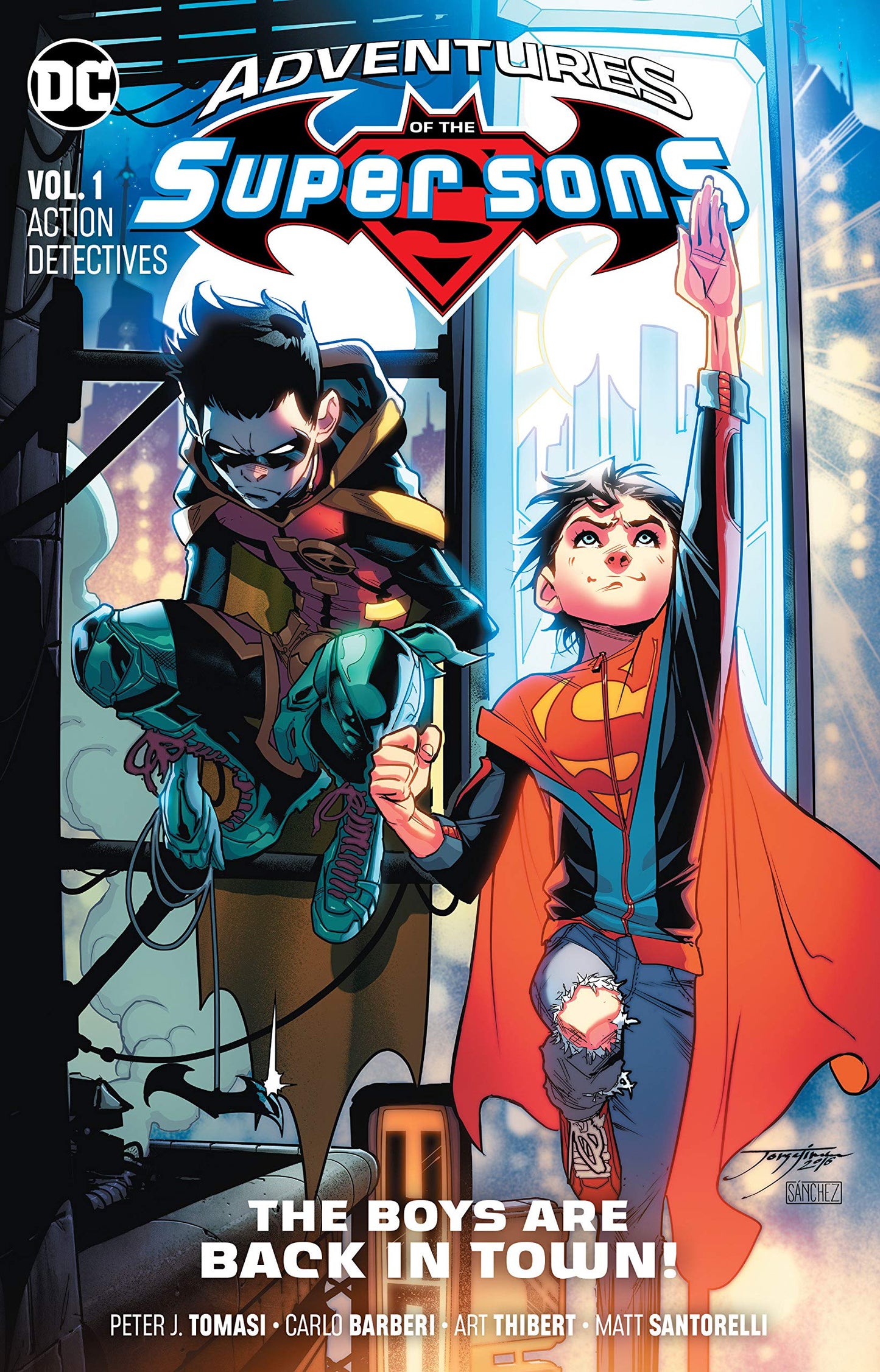 Adventures of the Super Sons Vol. 01 Action Detectives