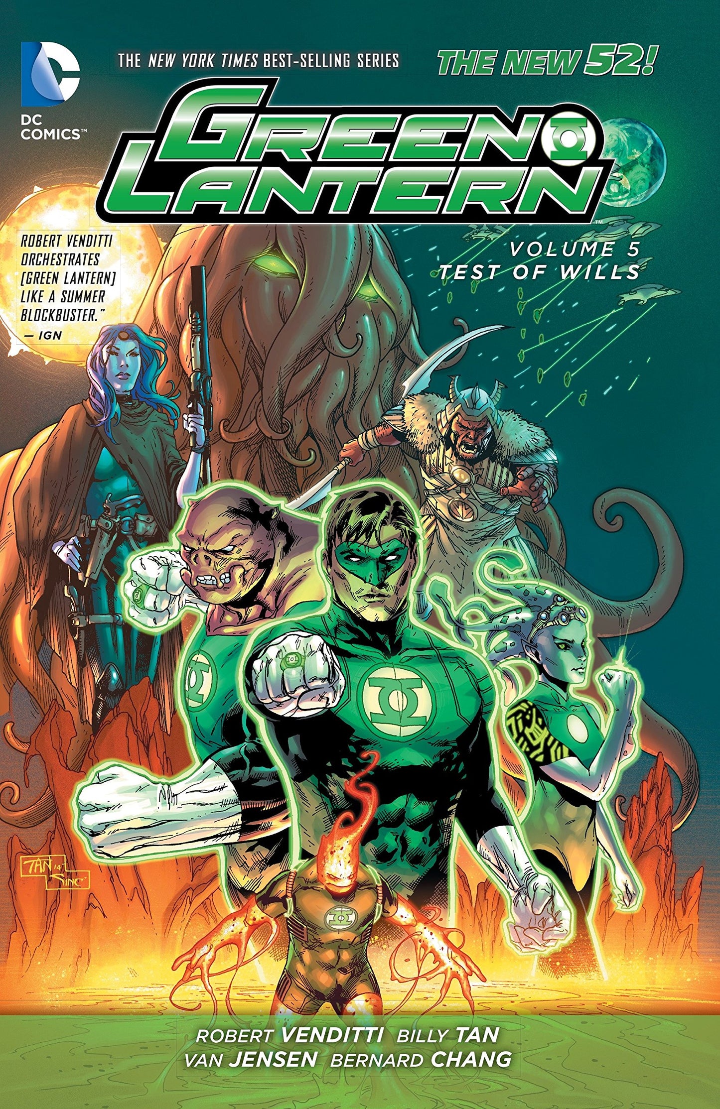 Green Lantern Vol. 05 Test of Wills (New 52)