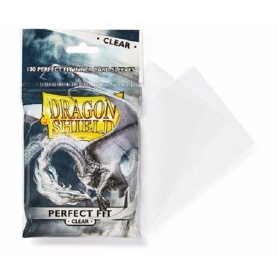 Dragon Shield Sleeves Perfect Fit Clear 100ct