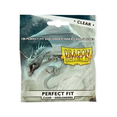 Dragon Shield Perfect Fit Sideloader Clear Sleeves (100-ct)