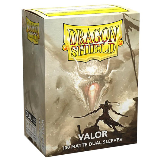 Dragon Shield Valor Japanese Size Matte Dual Sleeves (100ct)