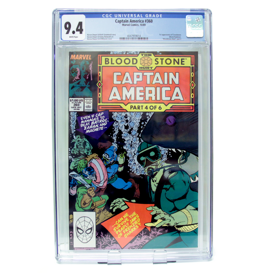 Captain America #360 10/89 Marvel Comics (CGC Graded)