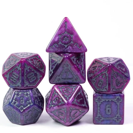 Huge Royal Castle RPG Dice Set (7)