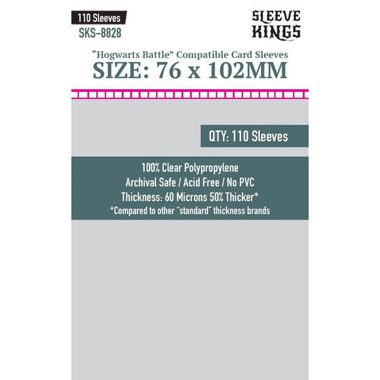 Card Sleeves 76 x 102 mm (110 ct)