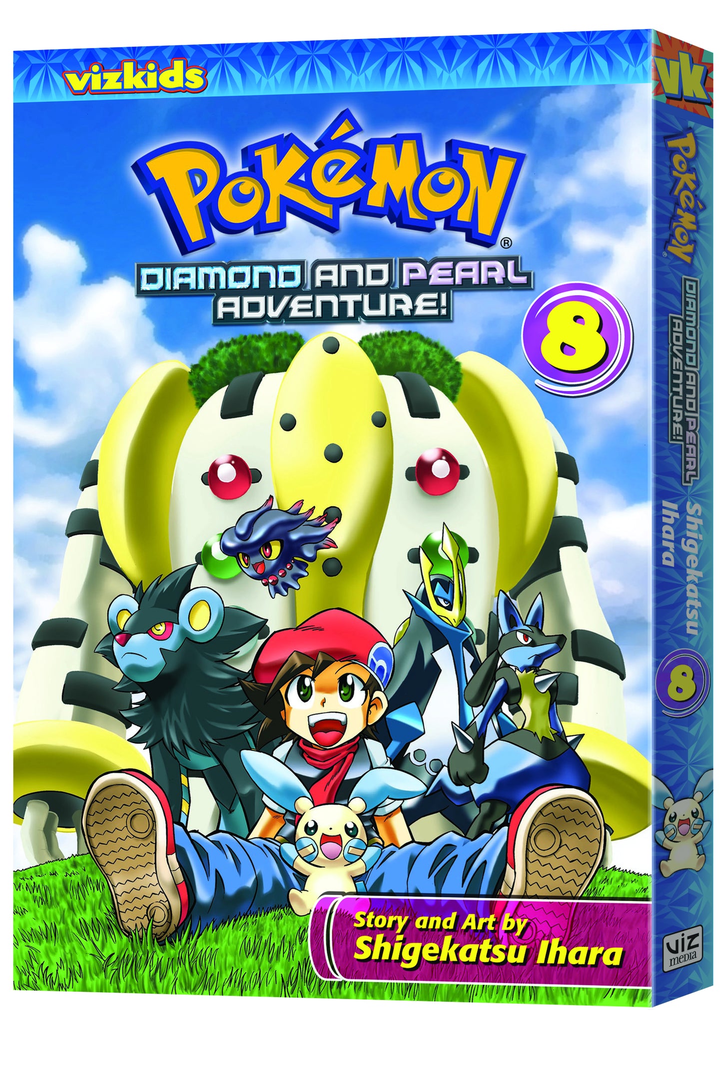 Pokemon Diamond & Pearl Adventure Vol. 08