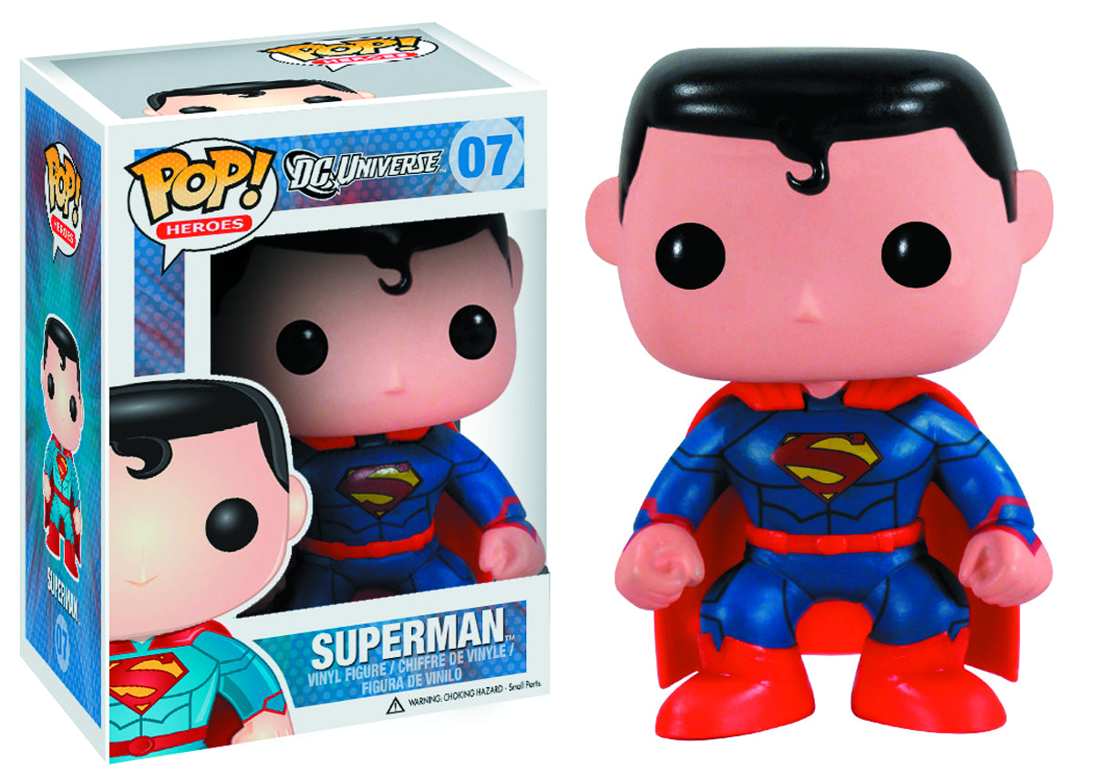 Pop Heroes Superman Previews Exclusive Vinyl Figure