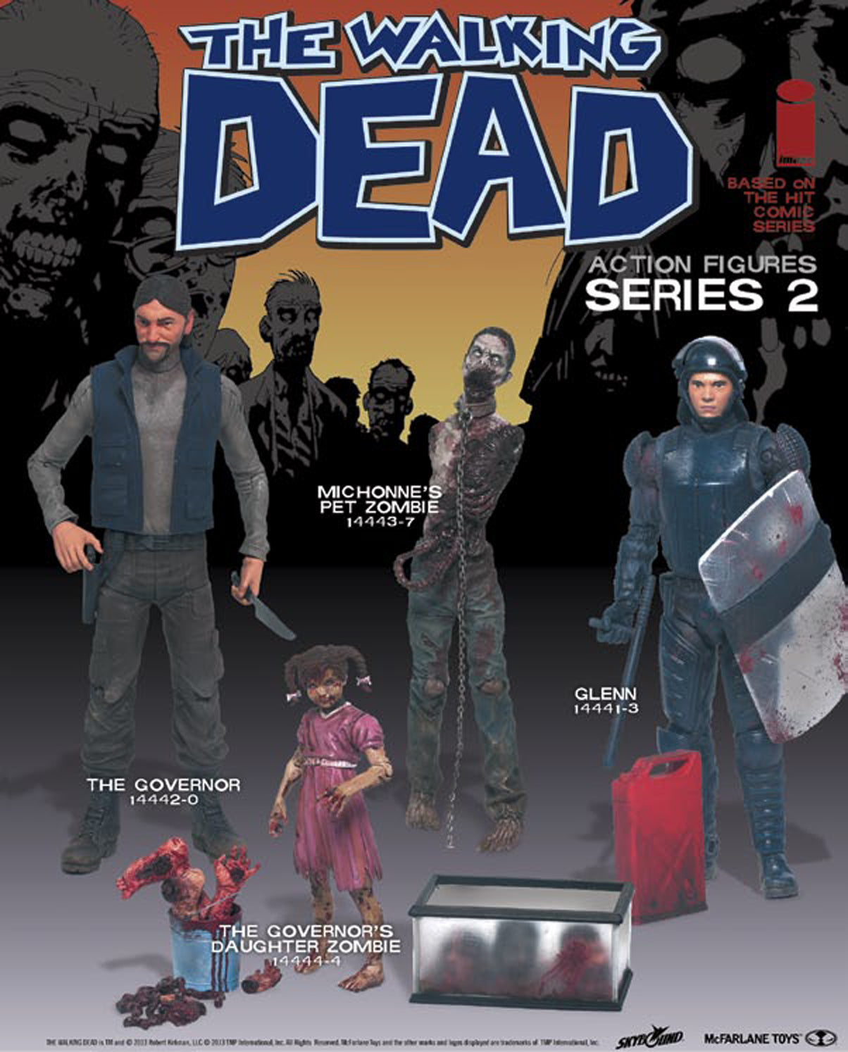 Walking Dead Comic Series 2 Glenn Action Figure