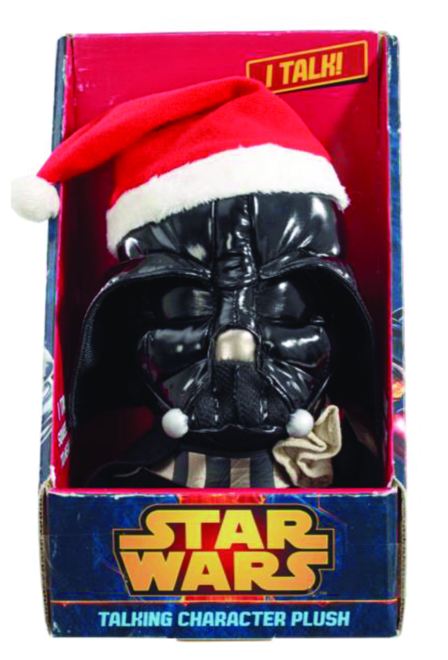 Star Wars Santa Darth Vader Talking Plush