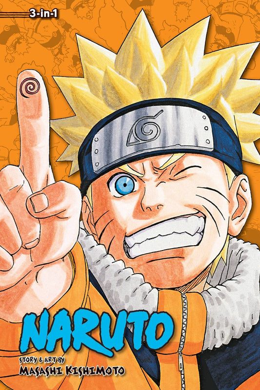 Naruto 3-in-1 Vol. 08