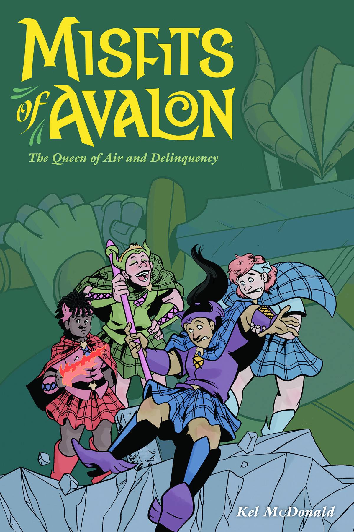 Misfits Of Avalon Vol. 01 Queen Of Air and Delinquency