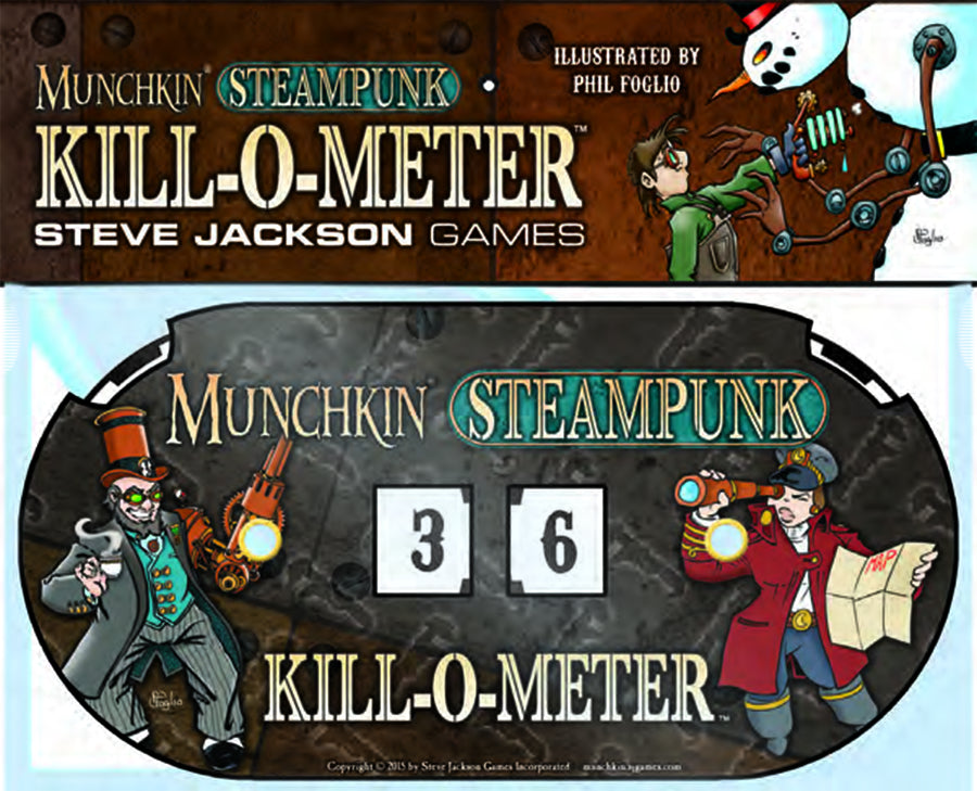 Munchkin Steampunk Kill-O-Meter