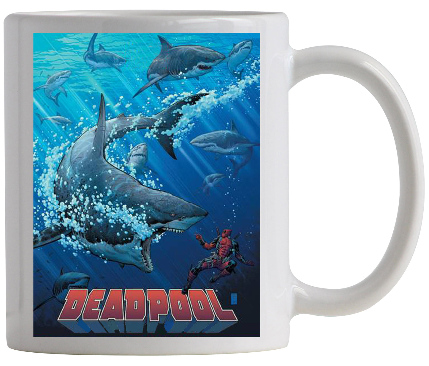 Deadpool Shark Tank Preview Exclusive Coffee Mug