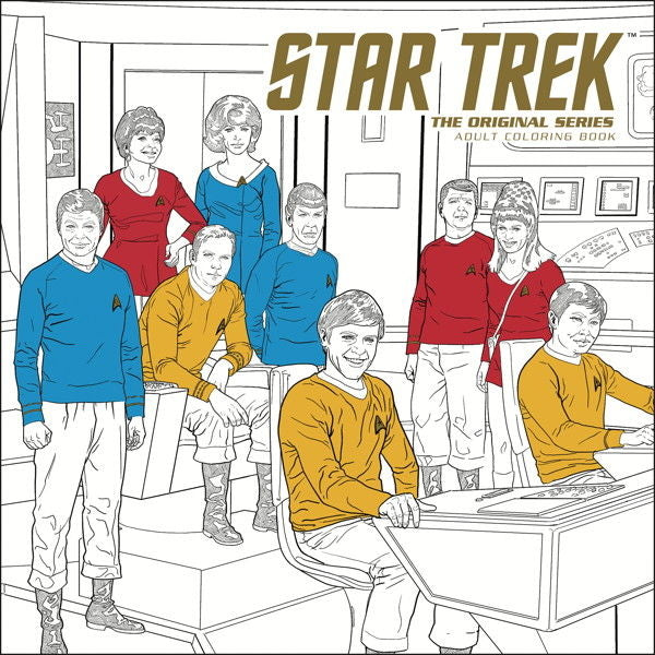 Star Trek Original Series Adult Colouring Book