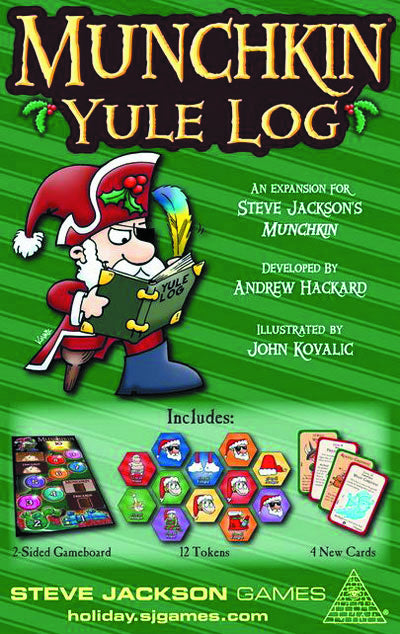 Munchkin Yule Log Game Board