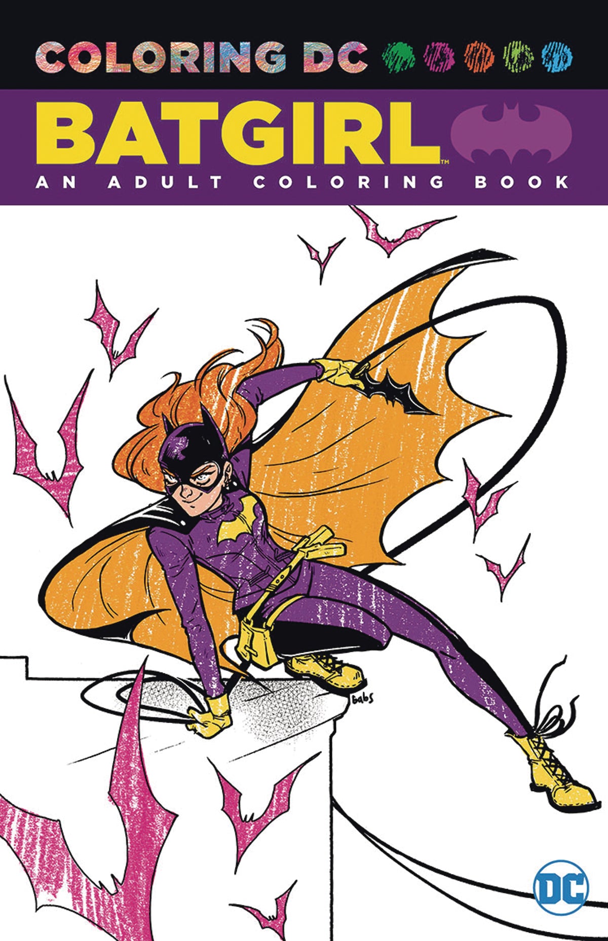 Batgirl An Adult Coloring Book