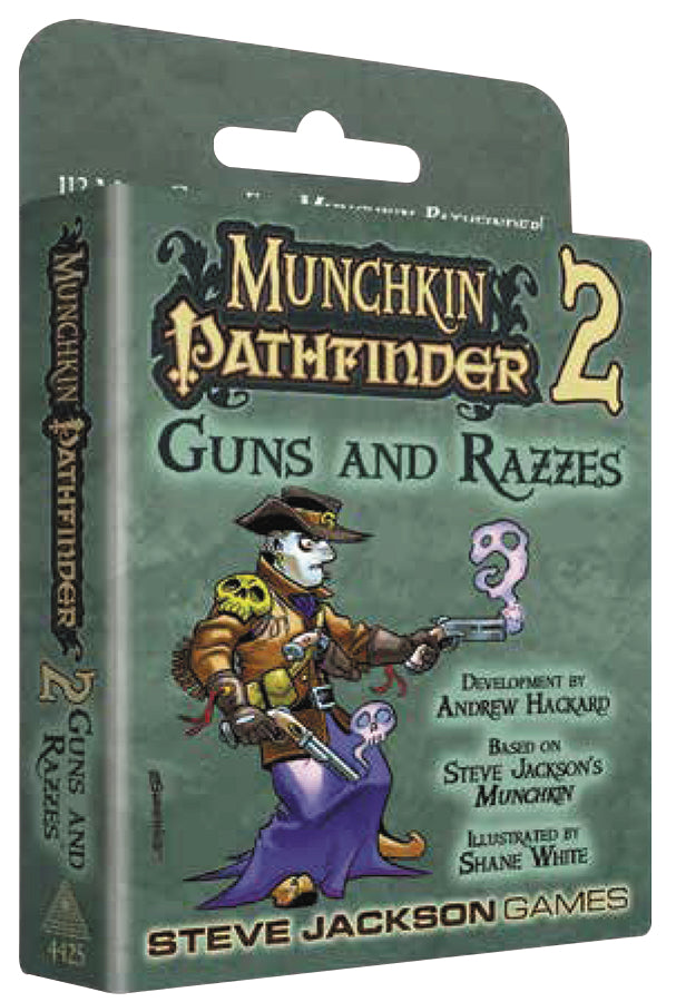 Munchkin Pathfinder 2 Guns And Razzes Expansion