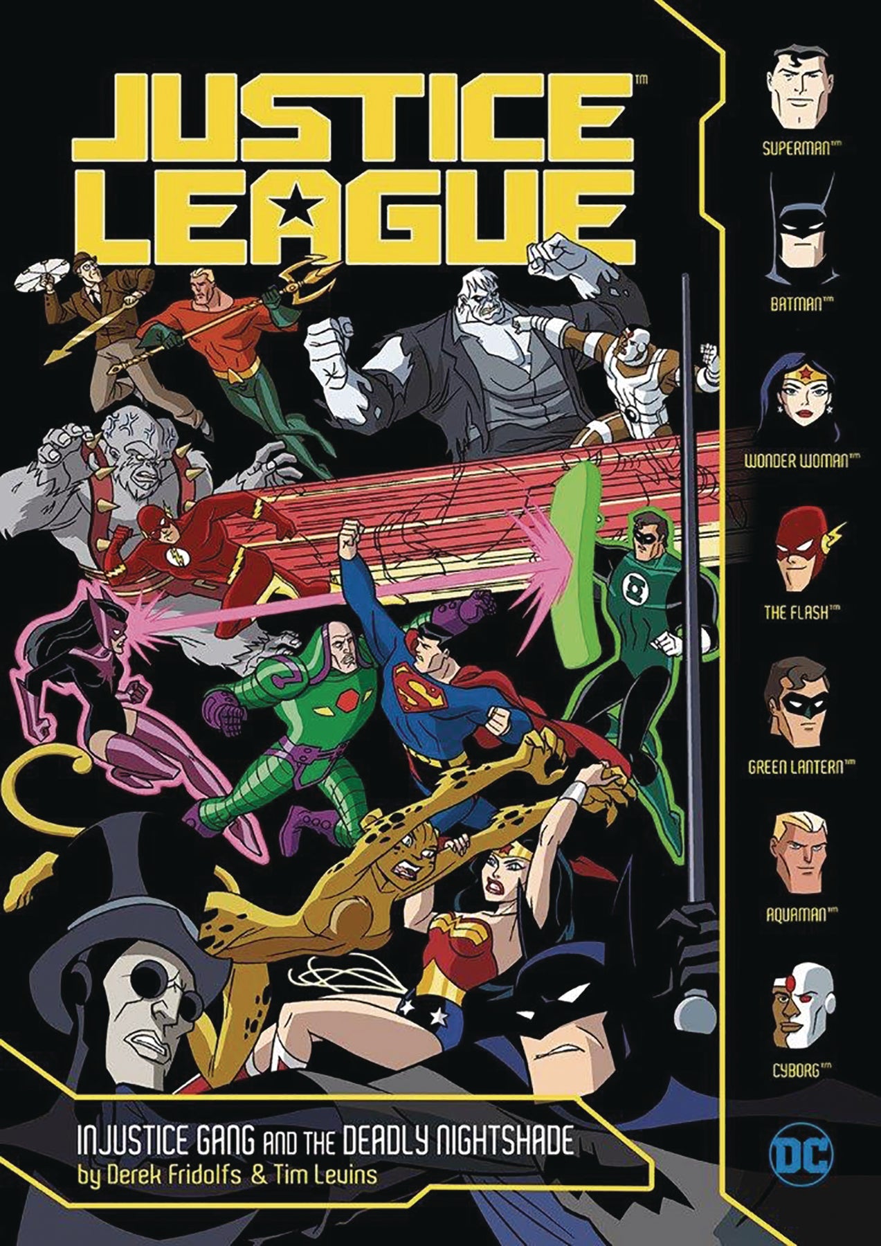 Justice League Young Reader Injustice Gang and the Deadly Nightshade
