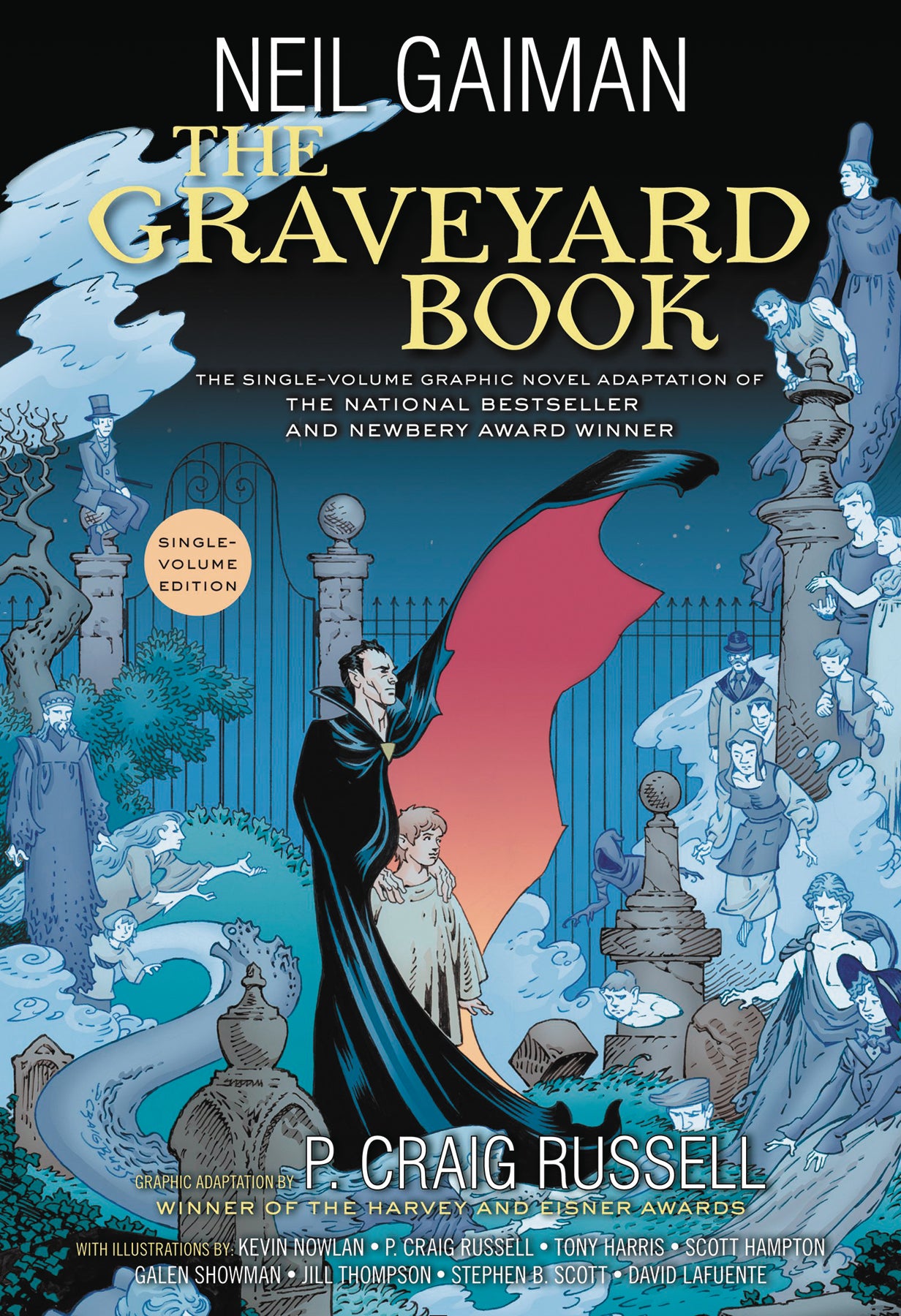 Neil Gaiman The Graveyard Book Single Volume
