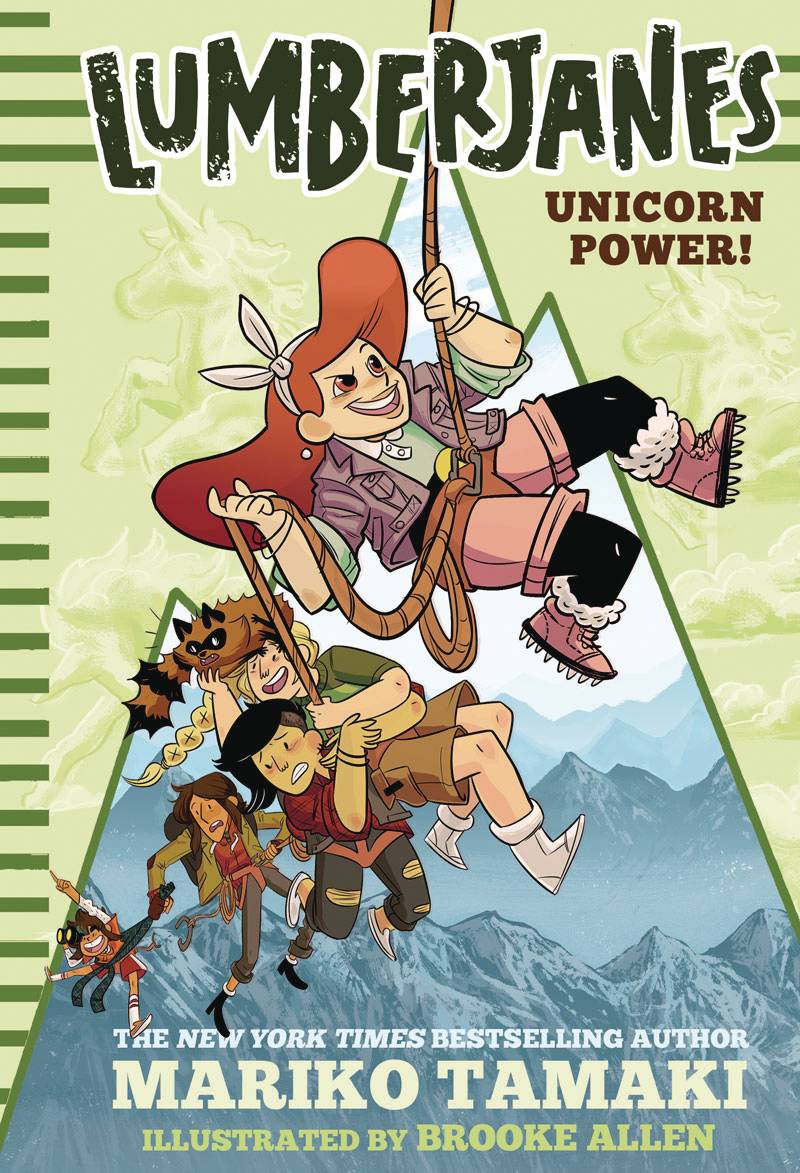 Lumberjanes Illustrated HC Novel Vol. 01 Unicorn Power