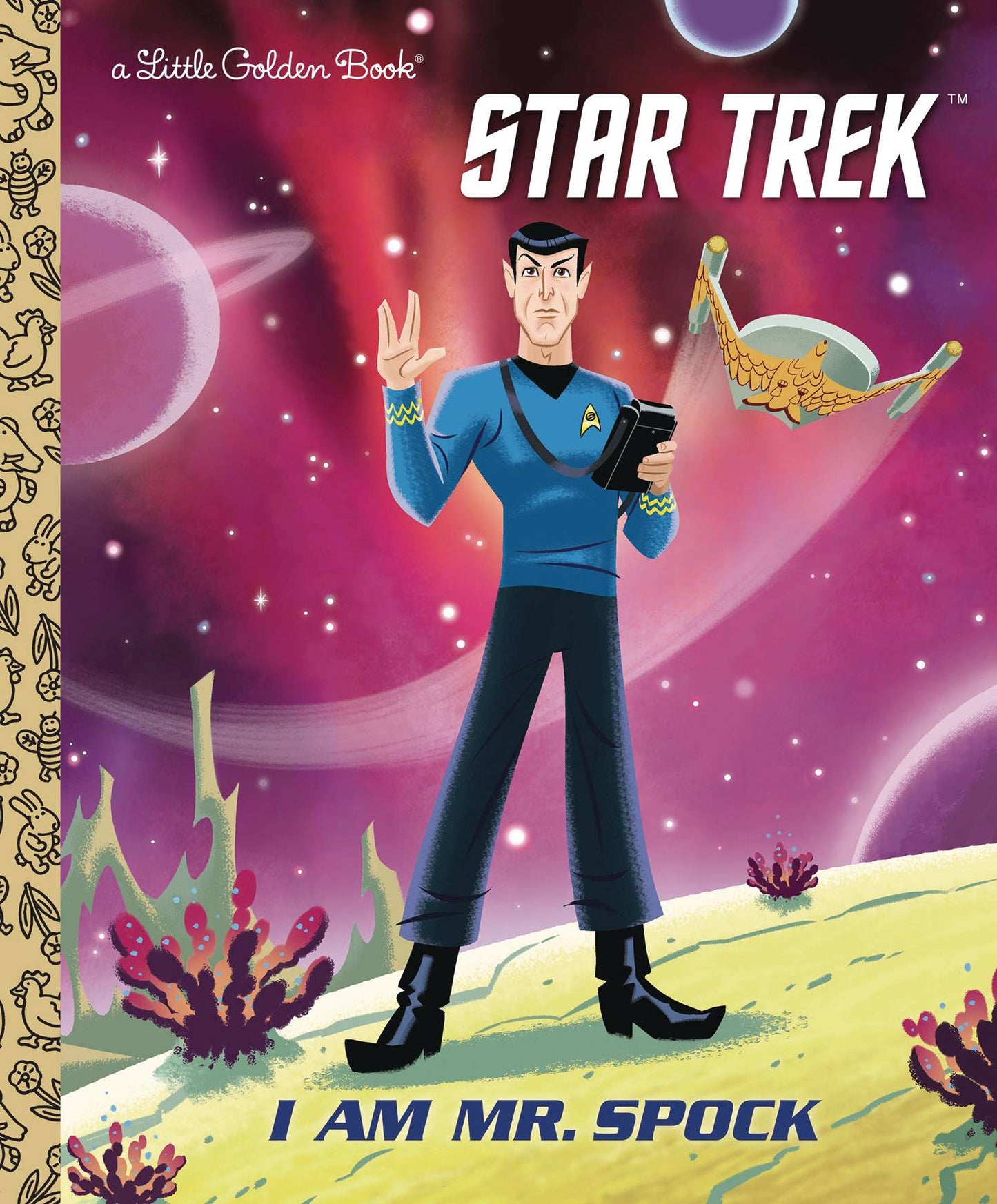 Little Golden Book Star Trek I Am Mr Spock