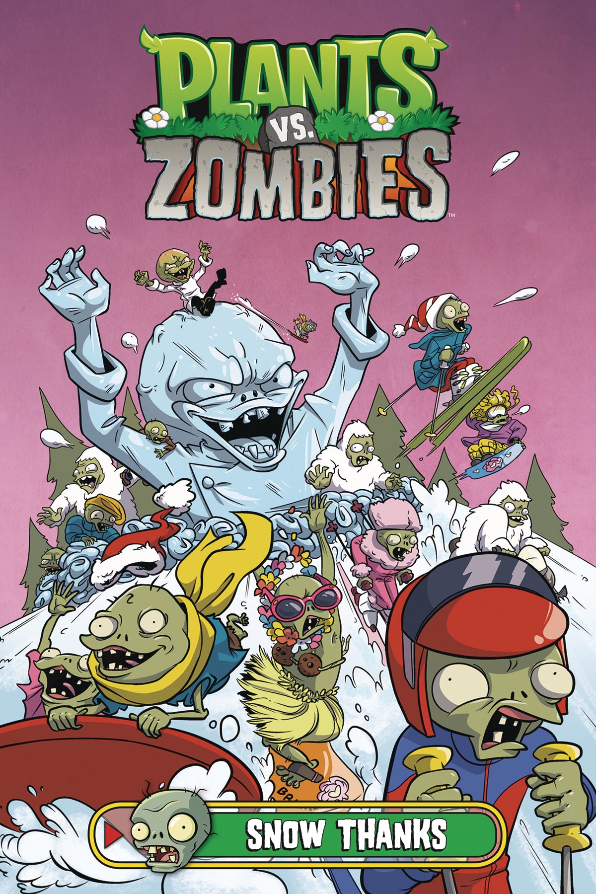 Plants Vs Zombies Vol. 18 Snow Thanks