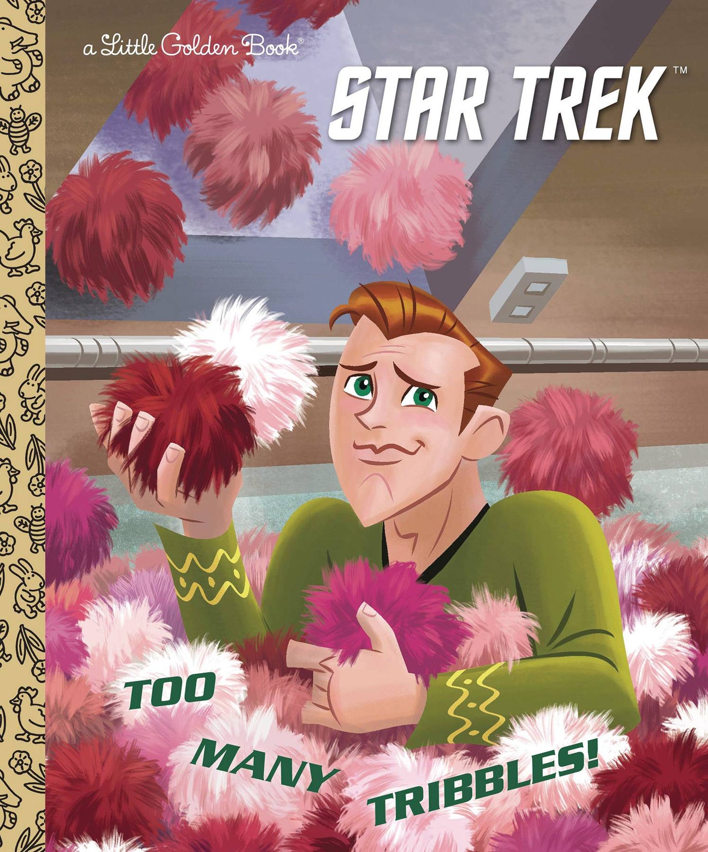 Little Golden Book Star Trek Too Many Tribbles