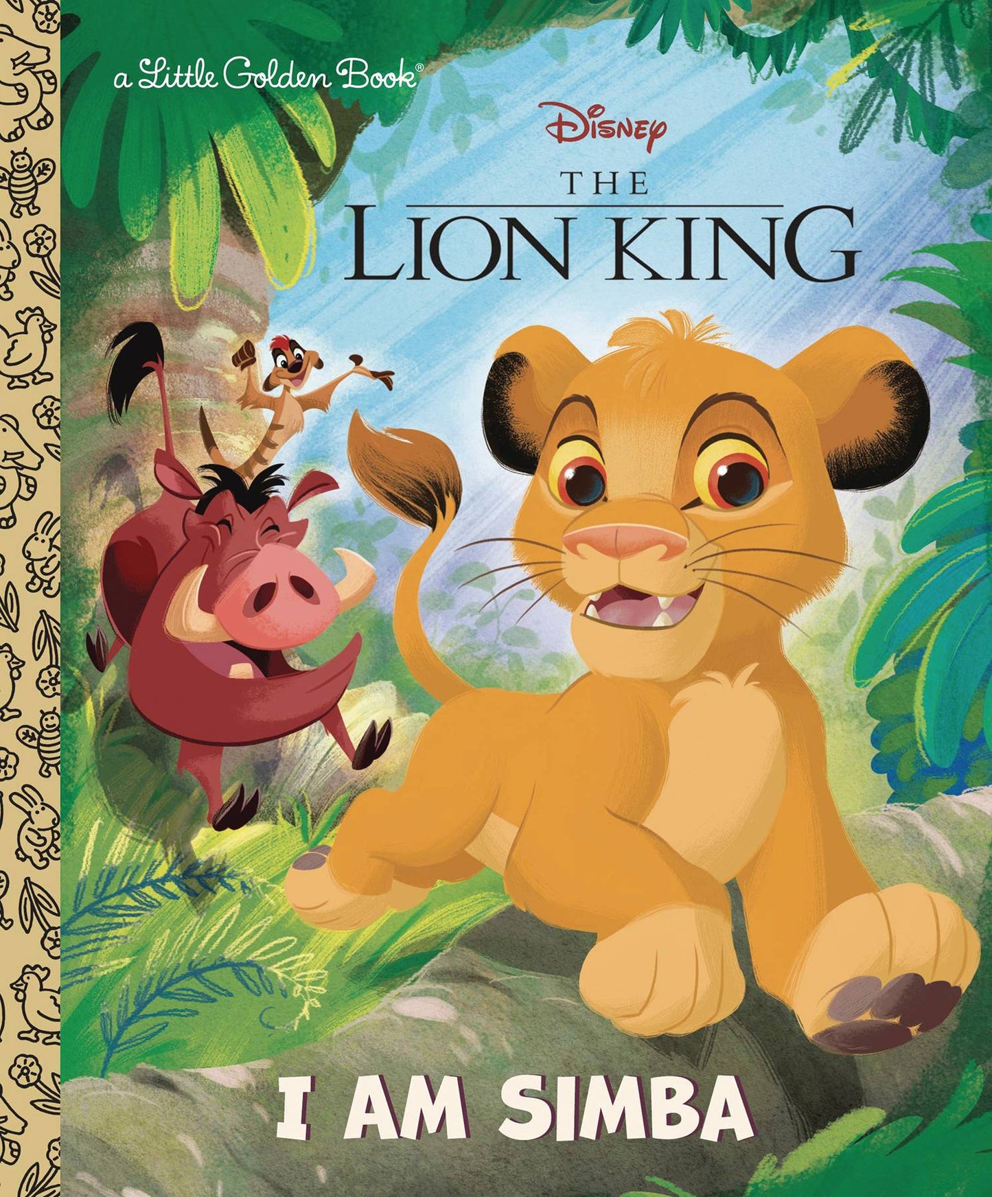 Little Golden Book Disney Lion King I Am Simba