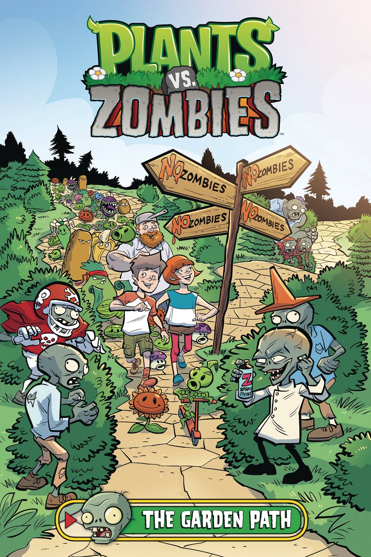 Plants Vs Zombies Vol. 16 Garden Path