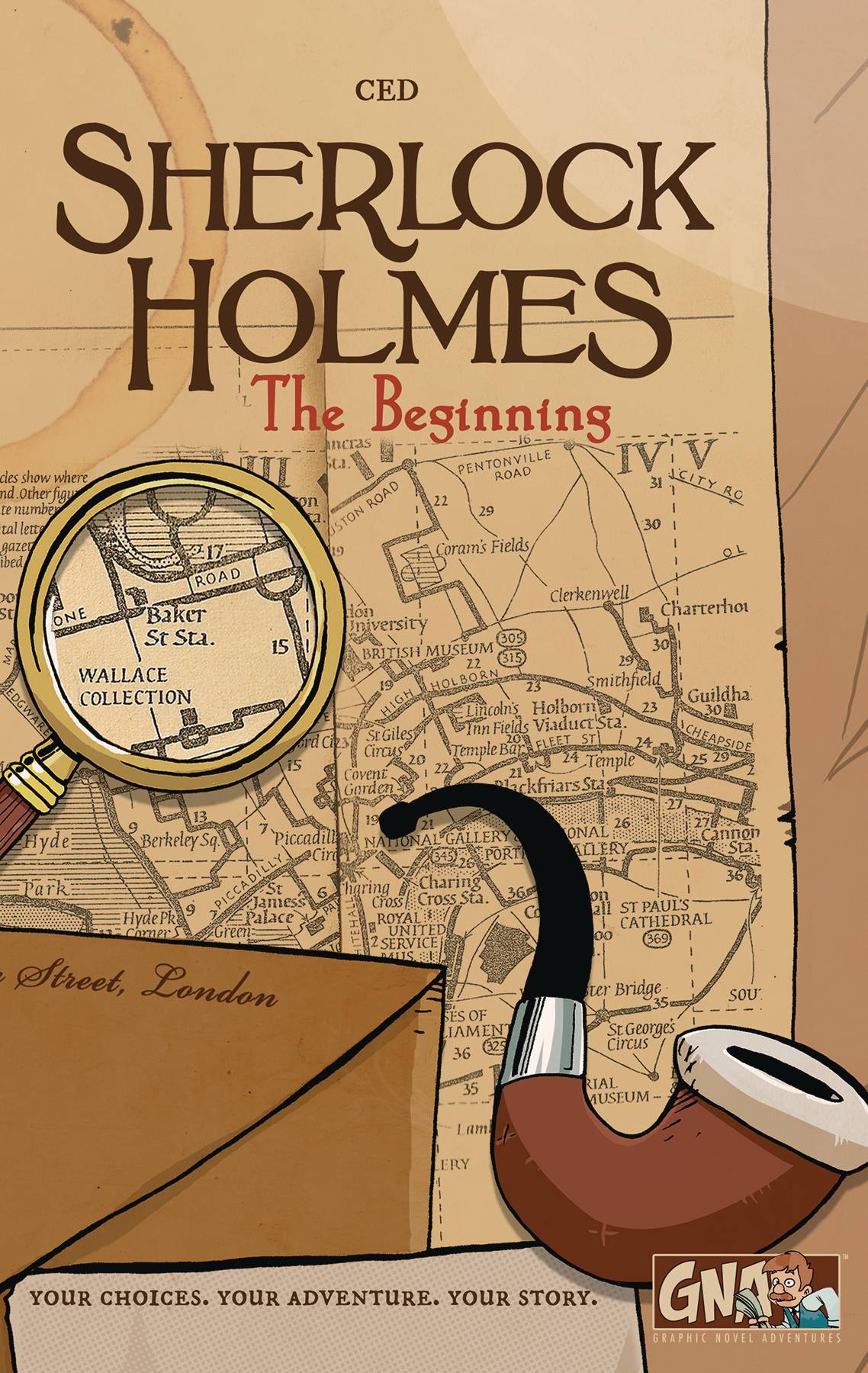Sherlock Holmes Beginning Graphic Novel Adventure