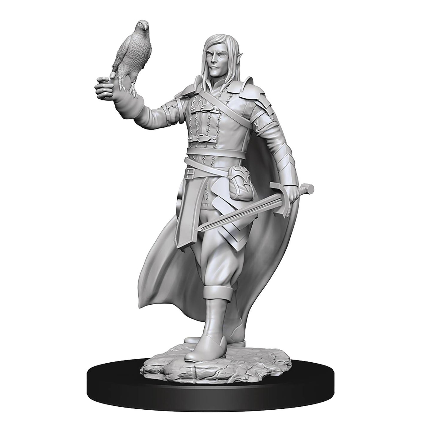 D&D Unpainted Elf Ranger Male