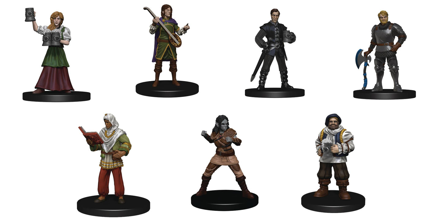 D&D Icons of the Realms Yawning Portal Friendly Faces Miniatures