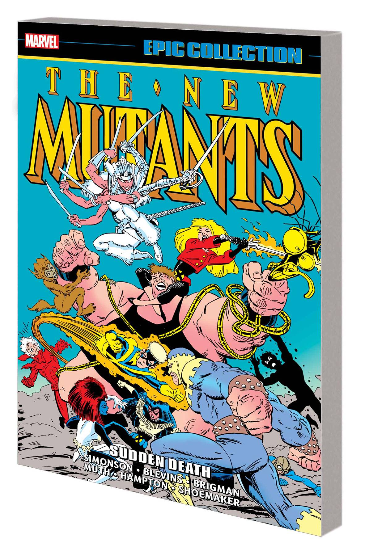 New Mutants Epic Collection Sudden Death