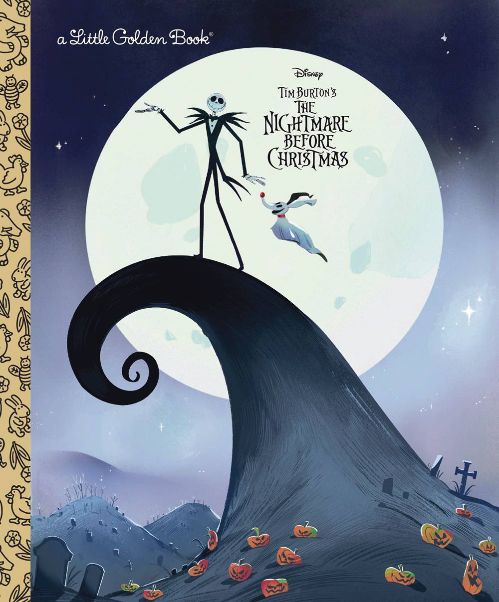 Little Golden Book Disney Nightmare Before Christmas