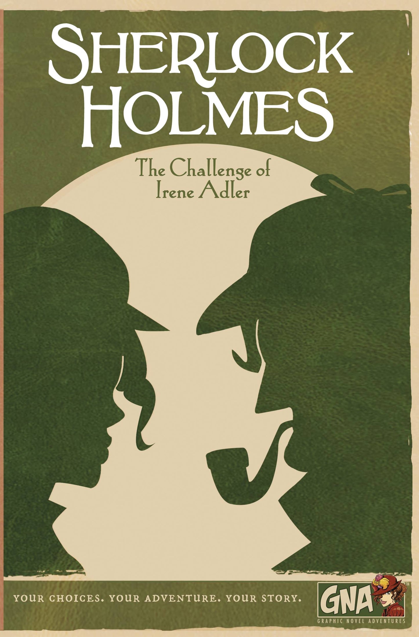 Sherlock Holmes Challenge Irene Adler Graphic Novel Adventure HC