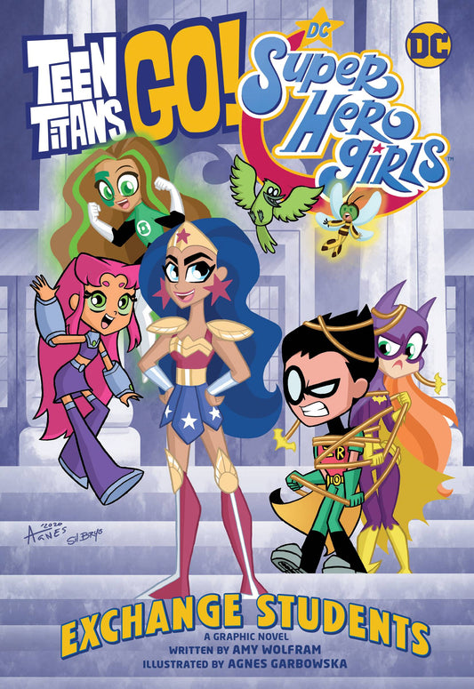 Teen Titans Go Dc Super Hero Exchange Students