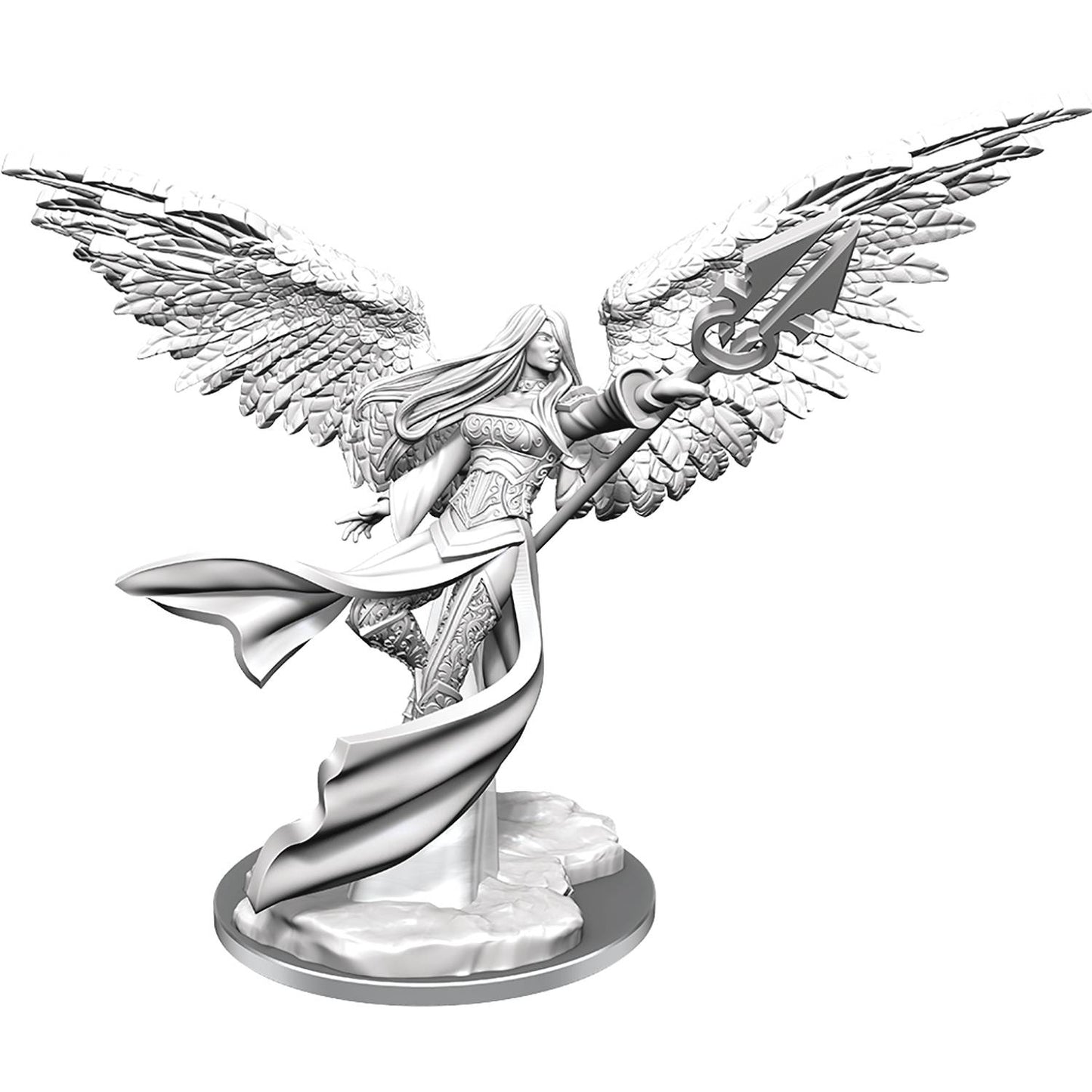 Magic The Gathering Unpainted Arlinn Archangel Avacyn Miniature