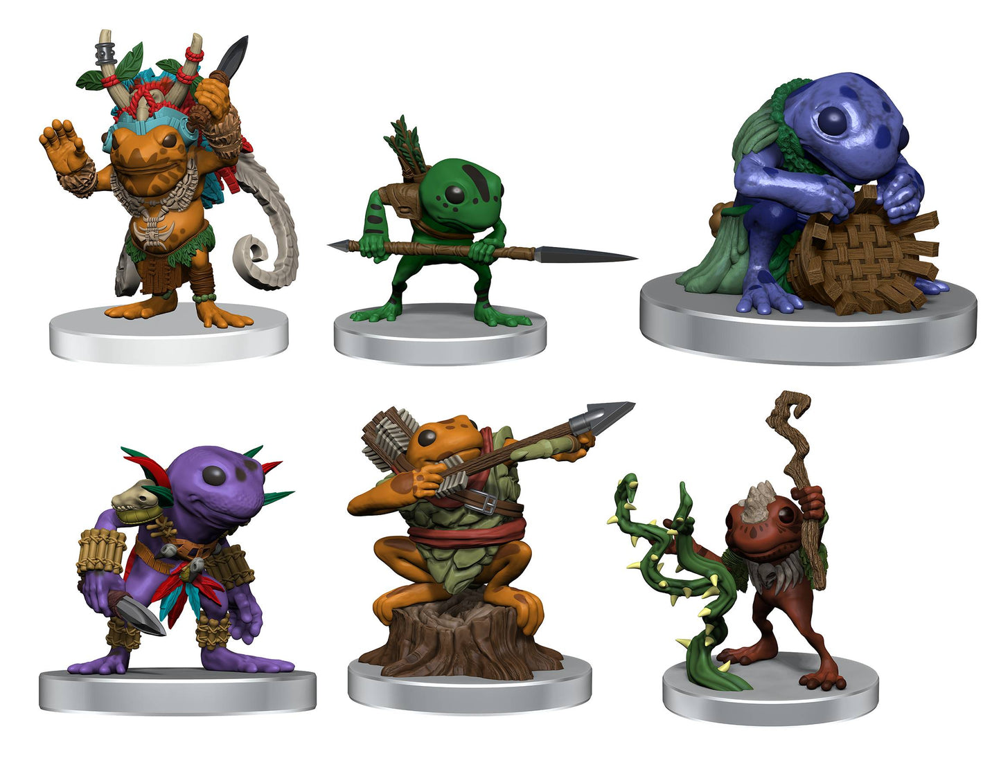 D&D Icons of the Realms Mini Grung Warband