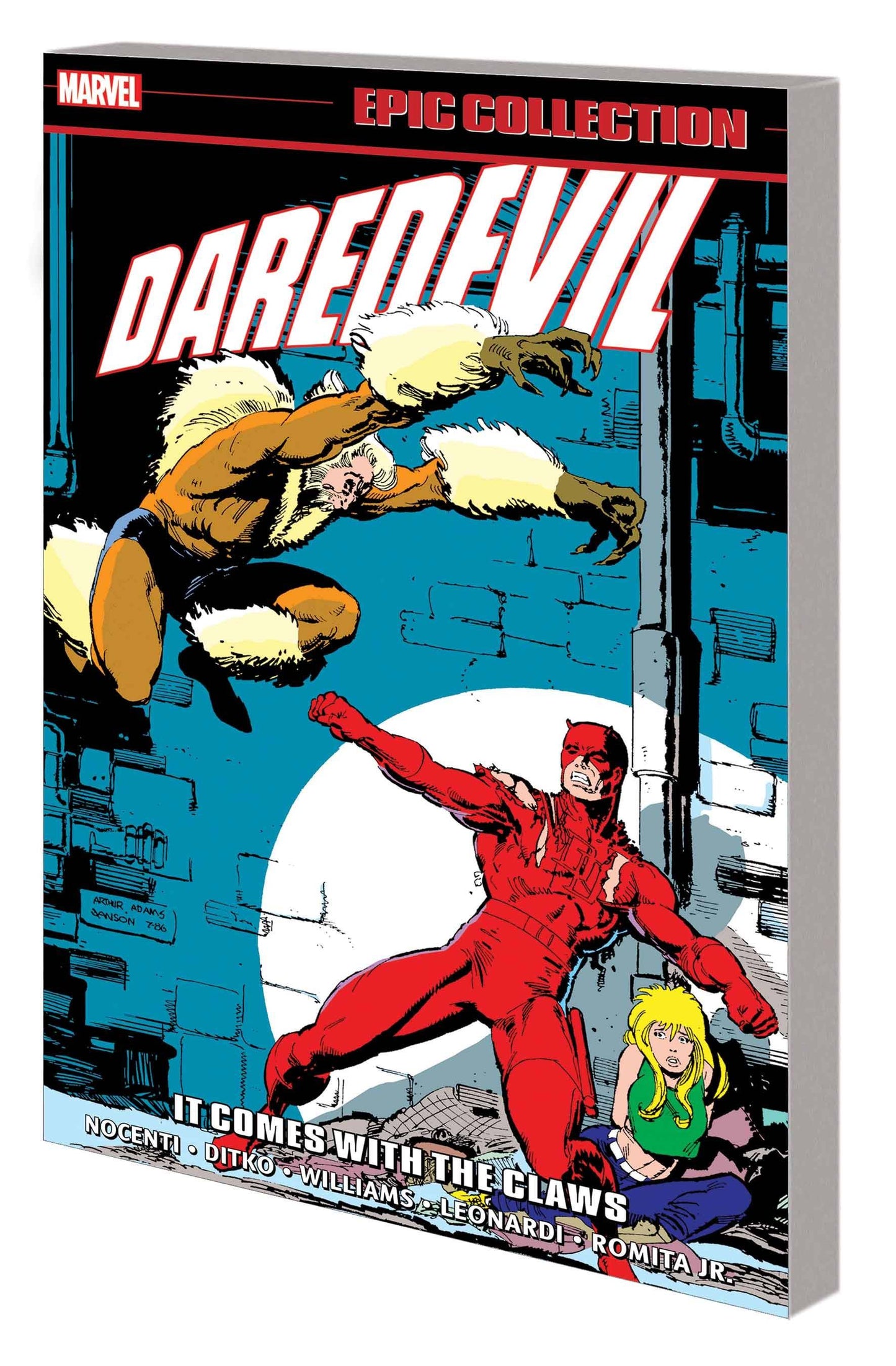 Daredevil Epic Collection It Comes With Claws